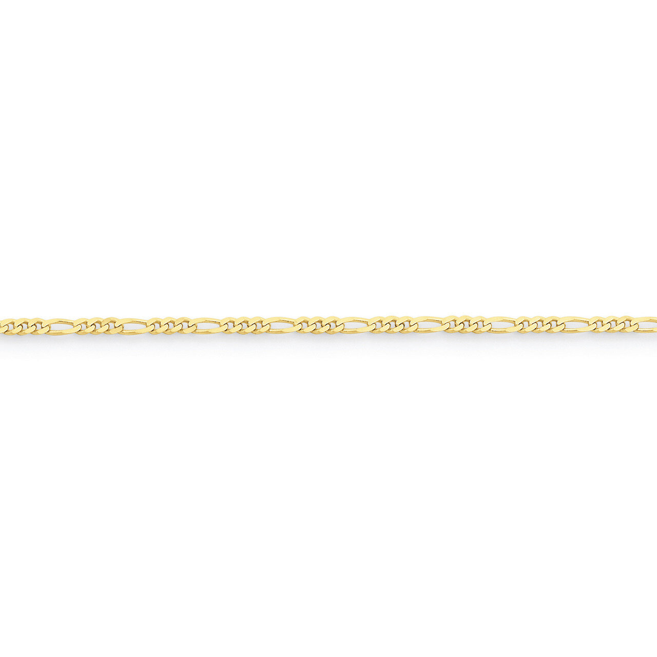 2.2mm Figaro LINK Chain 16 Inch 10k Gold 10FG065-16