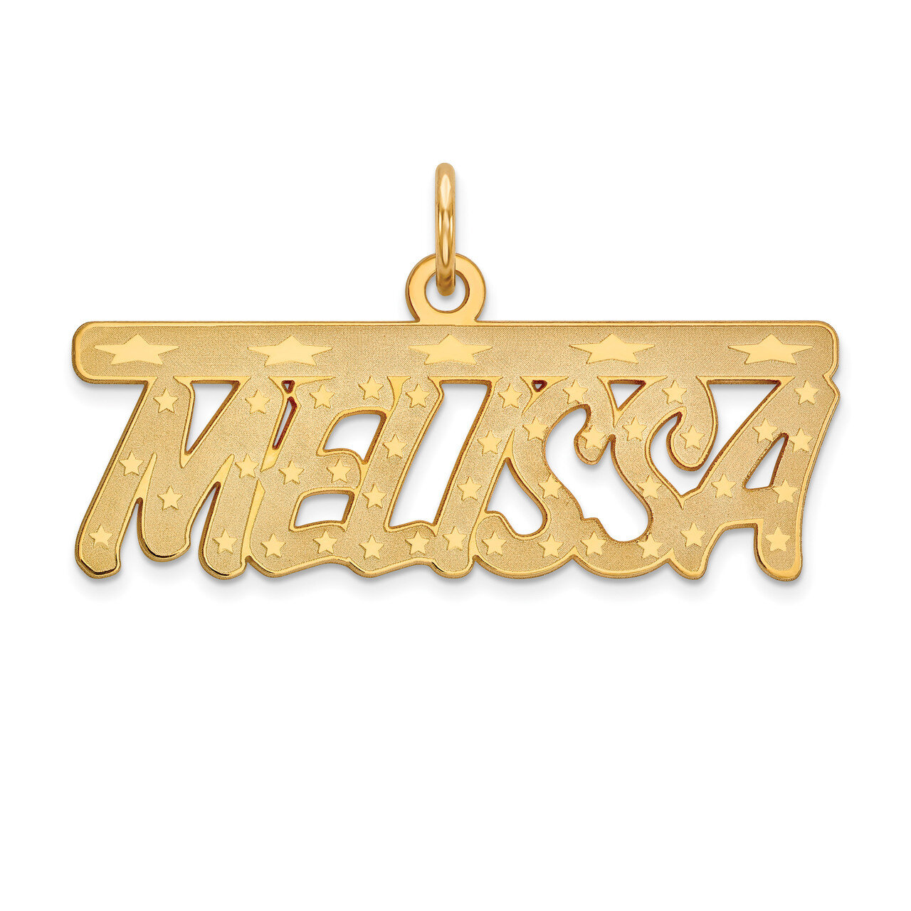 0.013 Gauge Bar with Stars Nameplate 10k Gold 10XNA80Y, MPN: 10XNA80Y, 191101093524