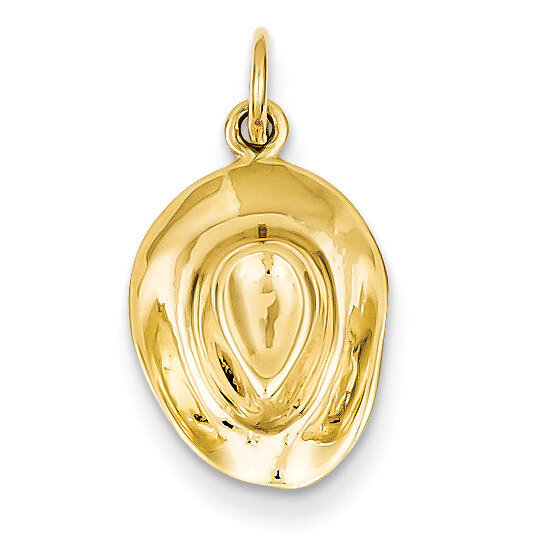 Hat Charm 14k Gold A0562/L, MPN: A0562/L, 883957853055