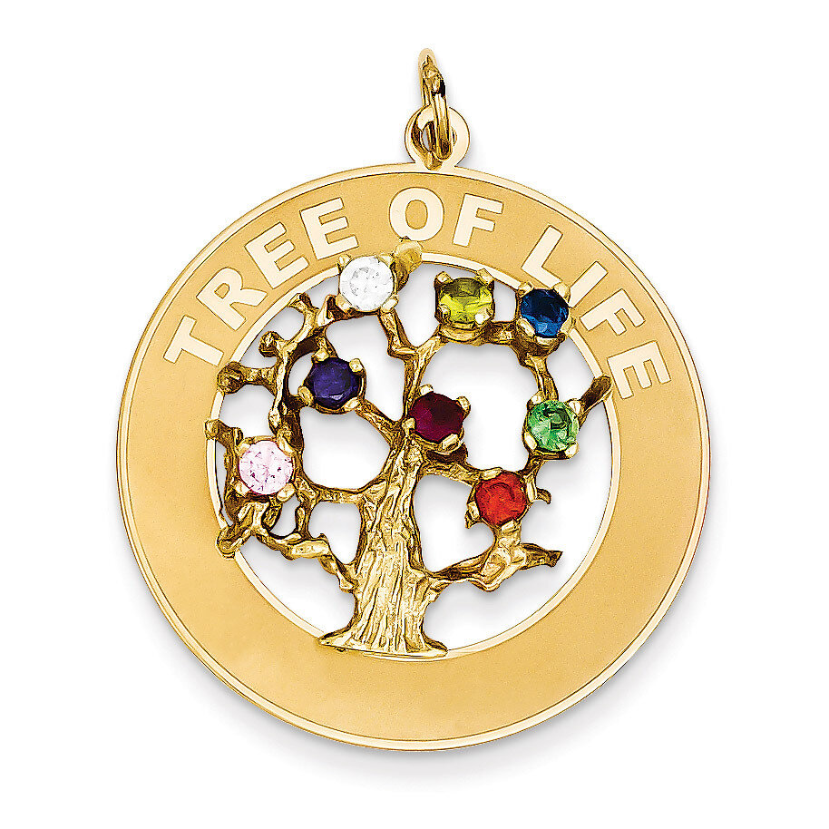 Tree Of Life Pendant 14k Gold A4133