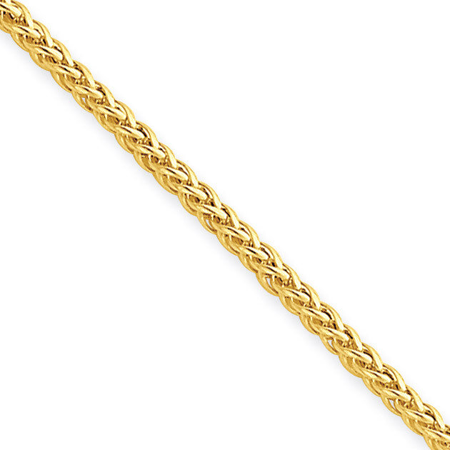 Wheat Chain 24 Inch 14k Gold BC127-24