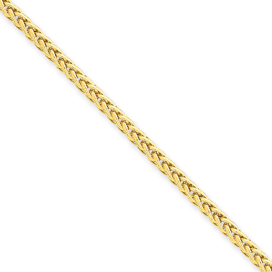 2.60mm Light Wheat Chain 20 Inch 14k Gold BC77-20, MPN: BC77-20, 886774403571