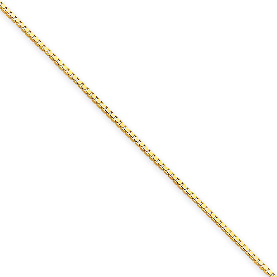 0.90mm Box Chain 14 Inch 14k Gold BOX087-14