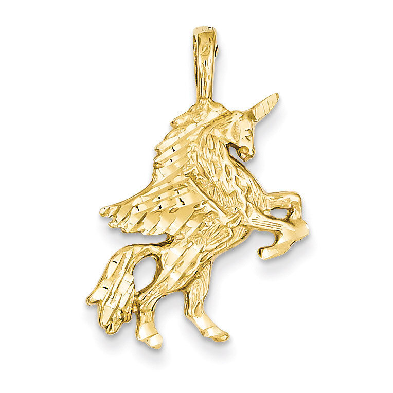 Unicorn Charm 14k Gold C1146