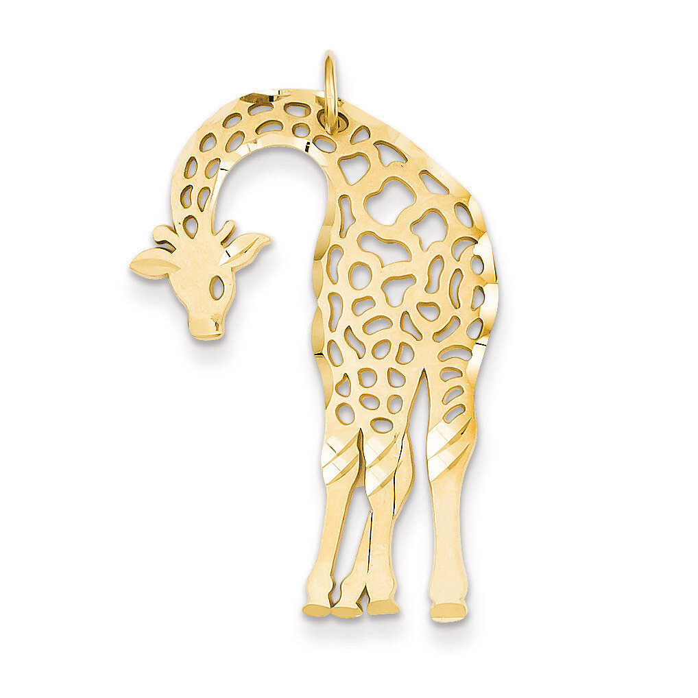 Giraffe Charm 14k Gold C1163