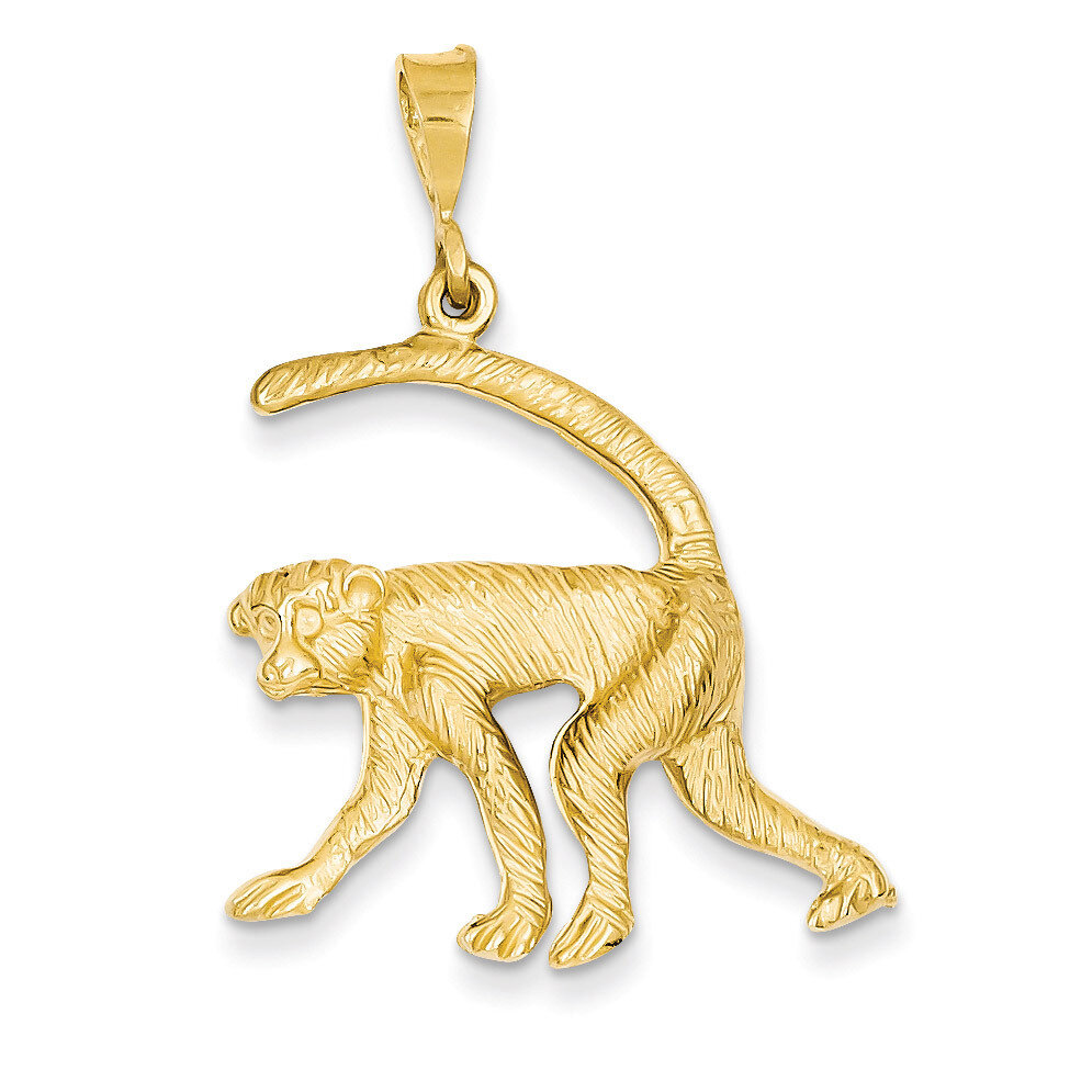 Monkey Charm 14k Gold C1166