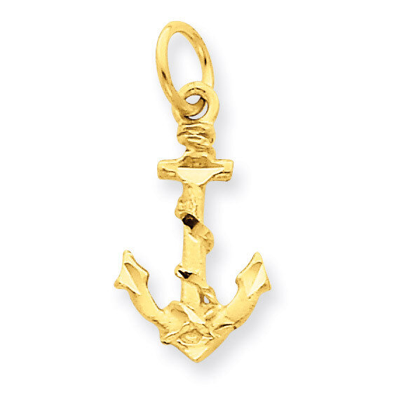 Anchor Charm 14k Gold C1170
