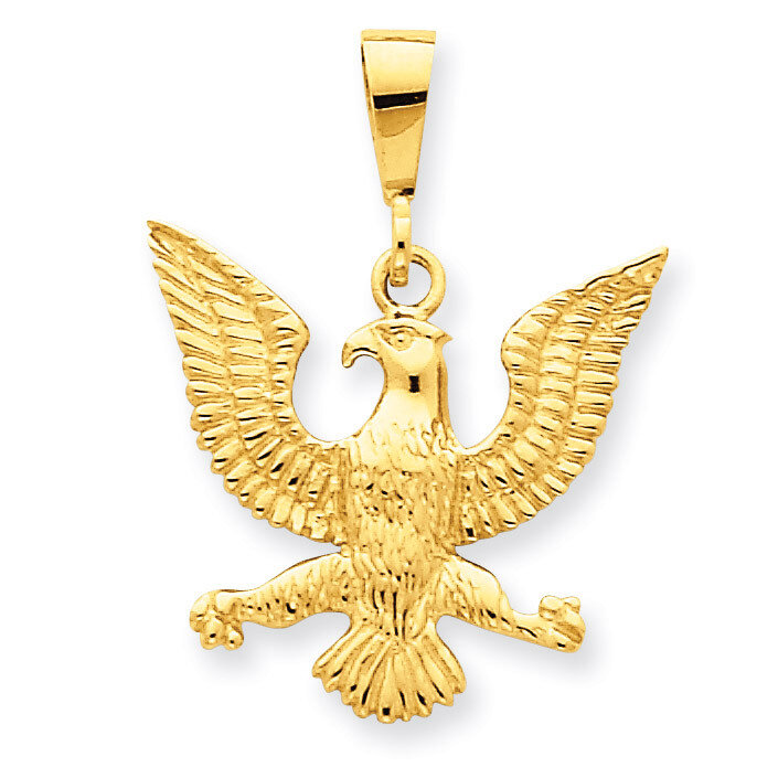 Eagle Charm 14k Gold C1209