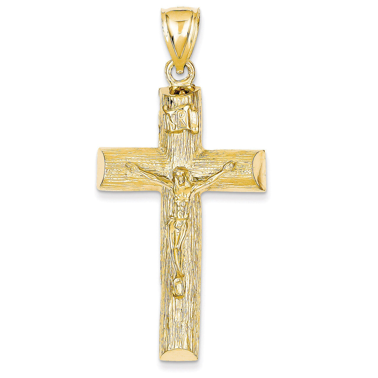Crucifix Charm 14k Gold C1360