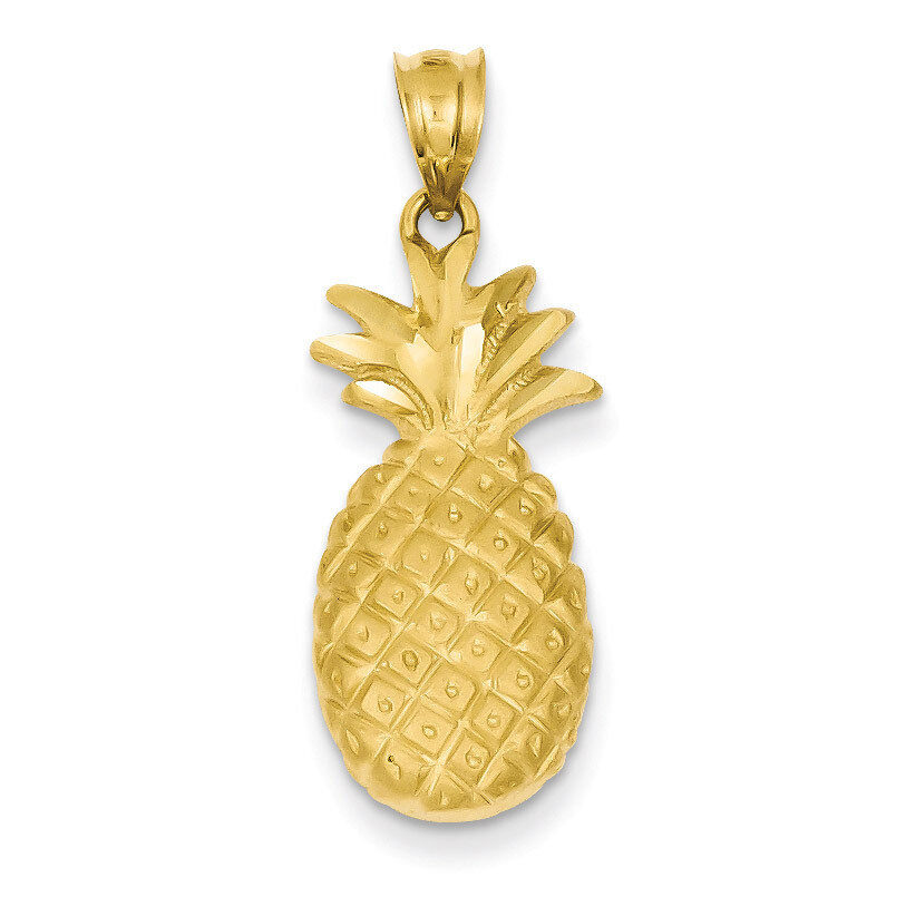 Pineapple Charm 14k Gold C138