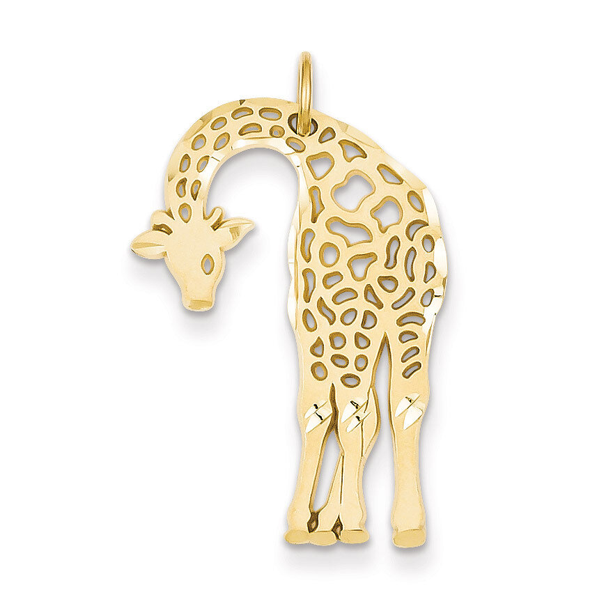 Giraffe Charm 14k Gold C1907