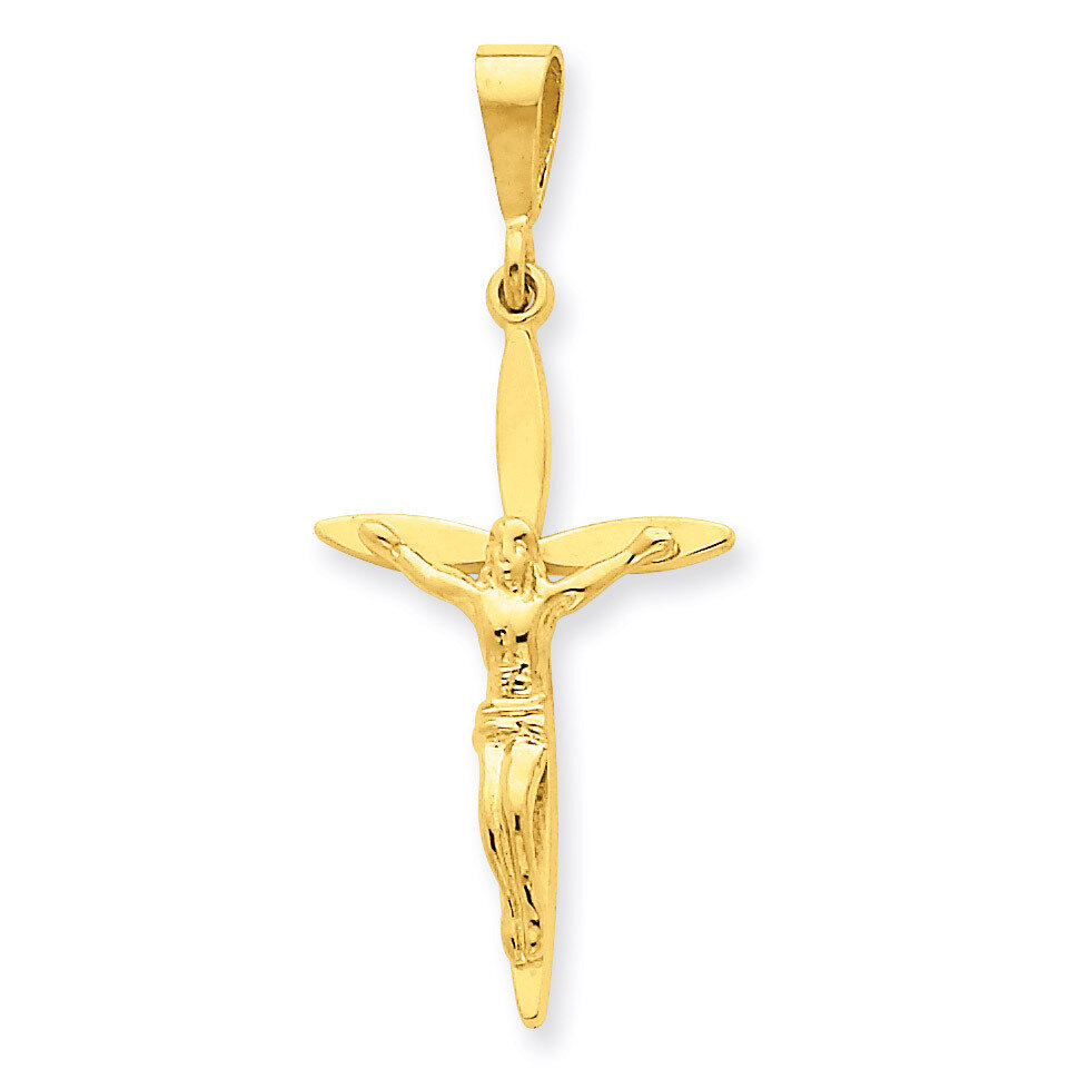 Passion Crucifix Pendant 14k Gold C1982
