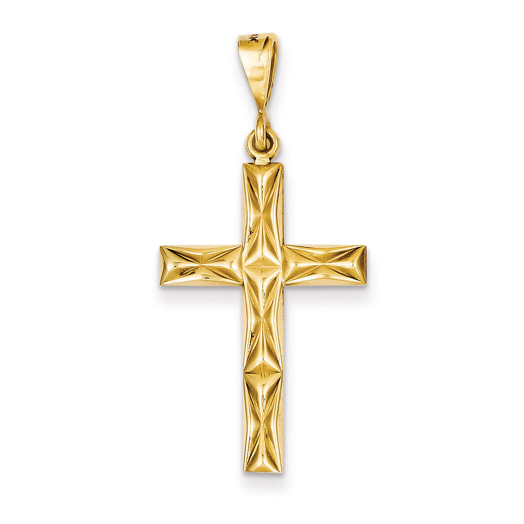 Reversible Latin Cross Pendant 14k Gold C2728, MPN: C2728, 883957456799