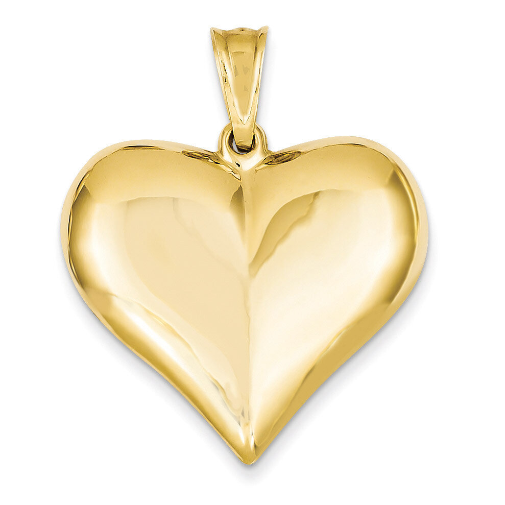 Puffed Heart Pendant 14k Gold C2914, MPN: C2914, 883957897950