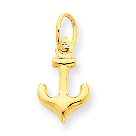 Anchor Charm 14k Gold C3338