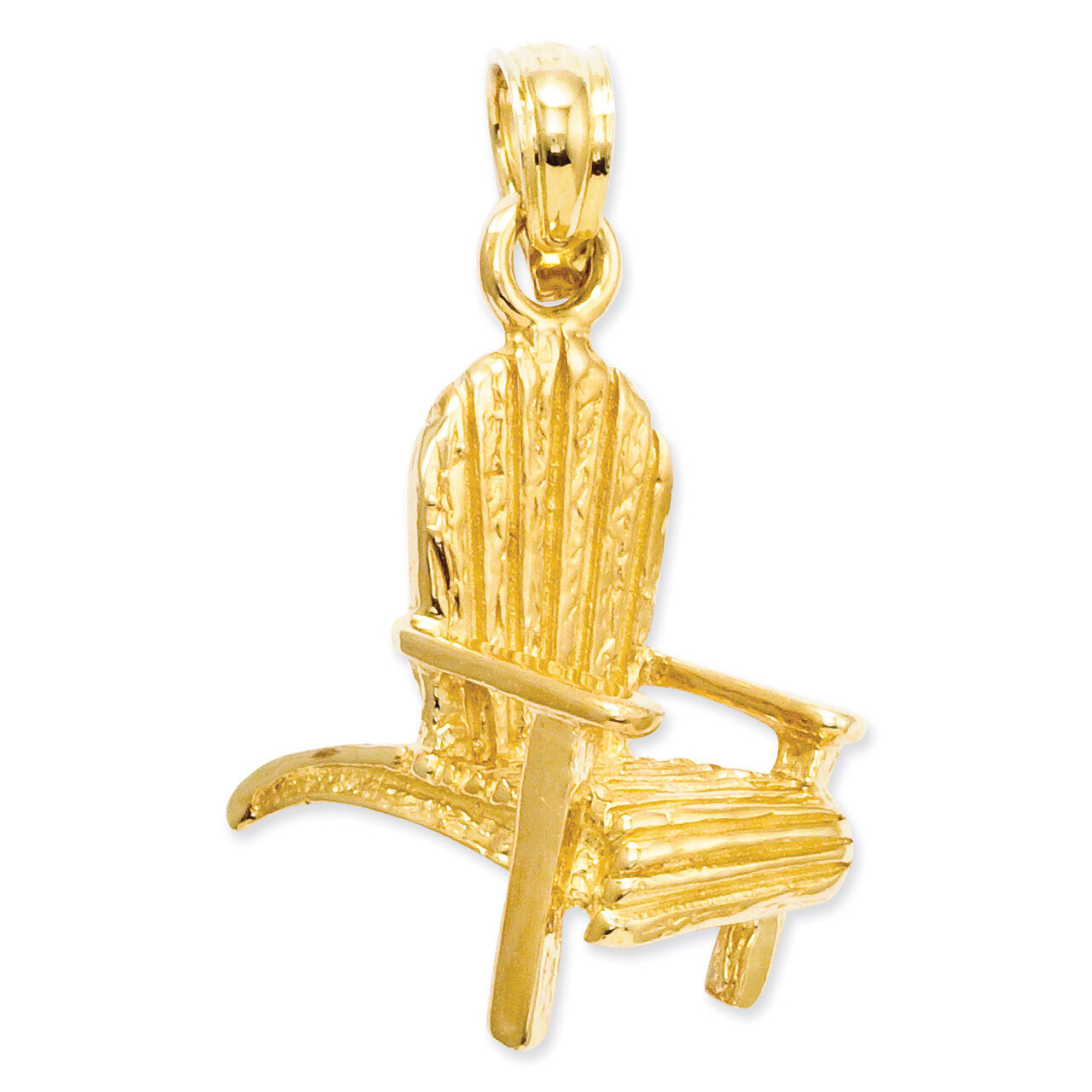 Adirondack Beach Chair Pendant 14k Gold C3390, MPN: C3390, 637218052004