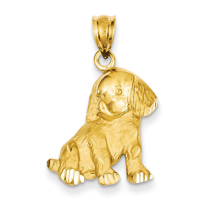 Dog Charm 14k Gold C35, MPN: C35, 886774089324