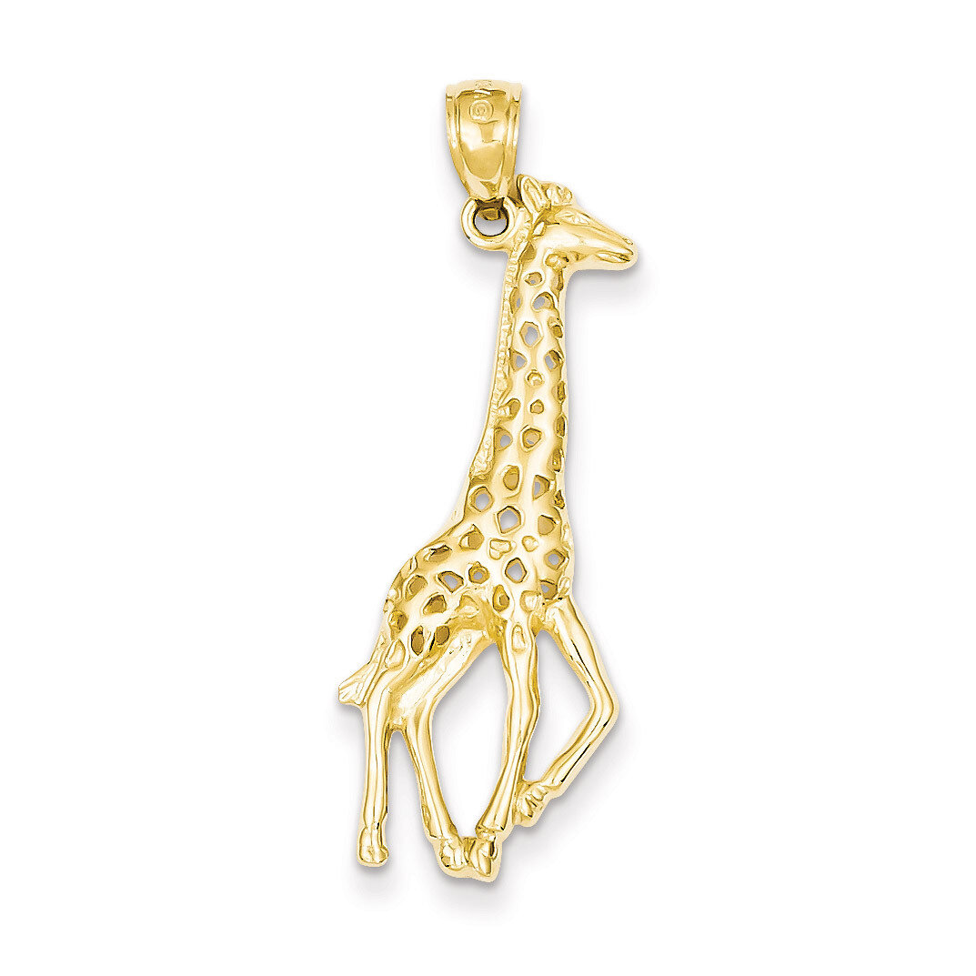 Giraffe Pendant 14k Gold C3530