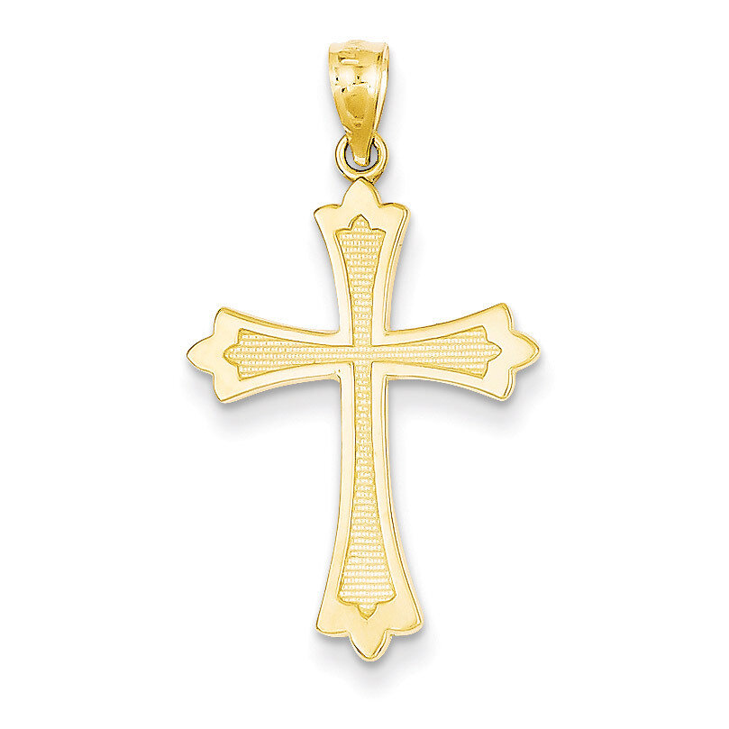 Budded Cross Pendant 14k Gold C3617, MPN: C3617, 886774617138