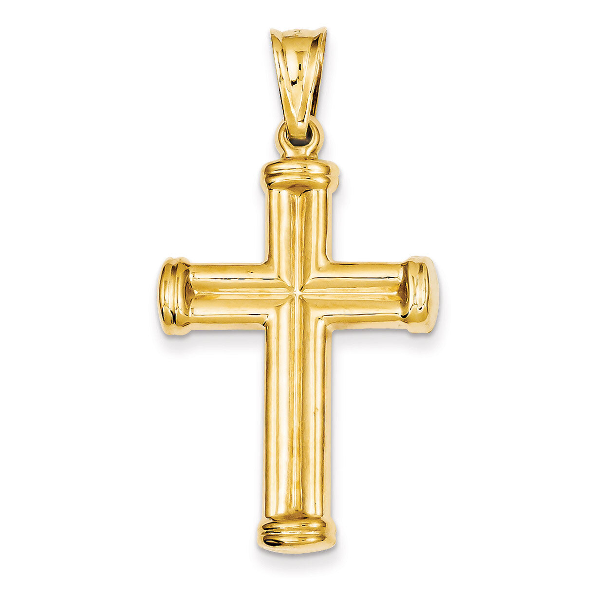 Hollow Cross Pendant 14k Gold C3658, MPN: C3658, 883957898254