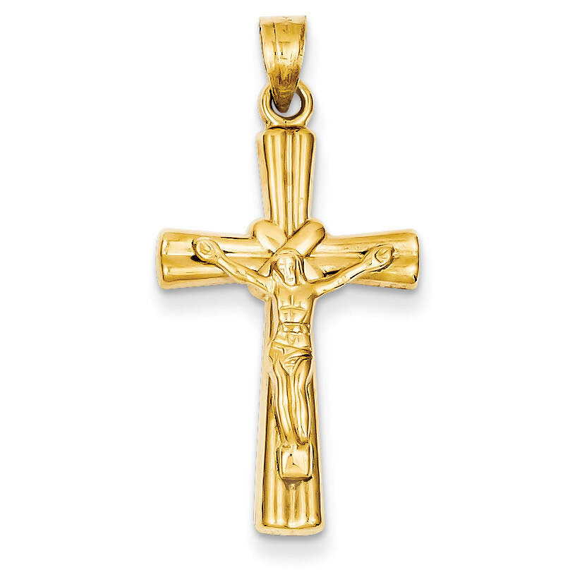 Reversible Crucifix Cross Pendant 14k Gold C3690, MPN: C3690, 883957898360