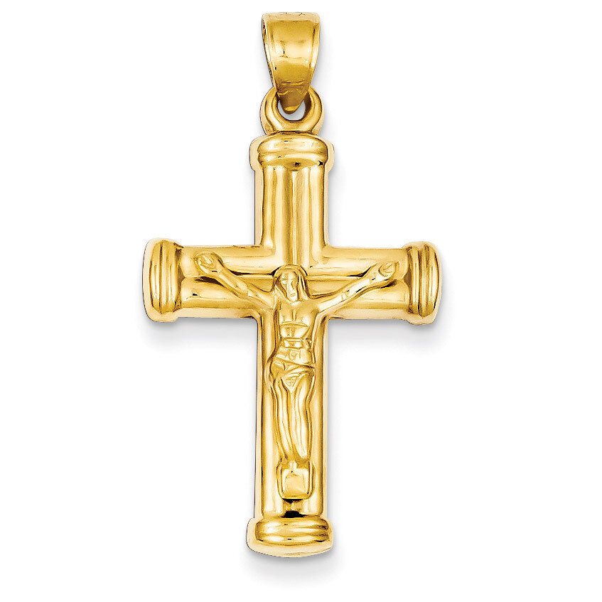 Reversible Crucifix Cross Pendant 14k Gold C3694, MPN: C3694, 883957898377