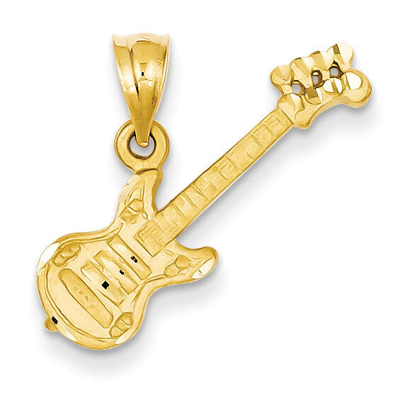 Guitar Charm 14k Gold C413