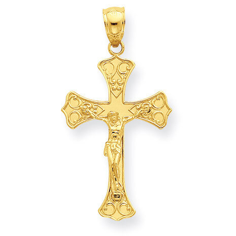 Crucifix Pendant 14k Gold C4345