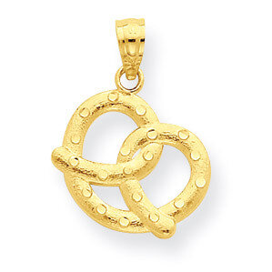 Pretzel Pendant 14k Gold C4448, MPN: C4448, 883957524351