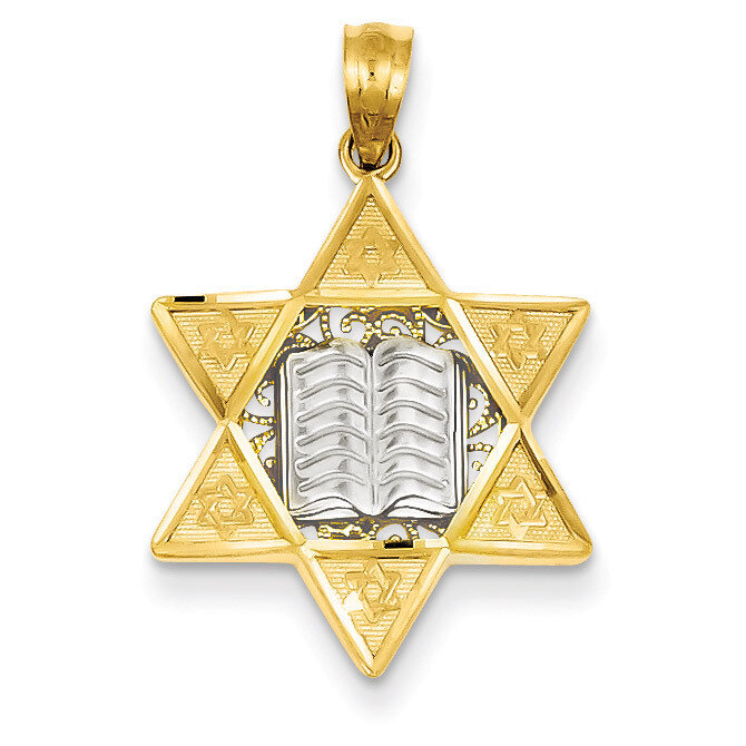 Star of David Pendant 14k Two-Tone Gold C4531, MPN: C4531, 883957478036