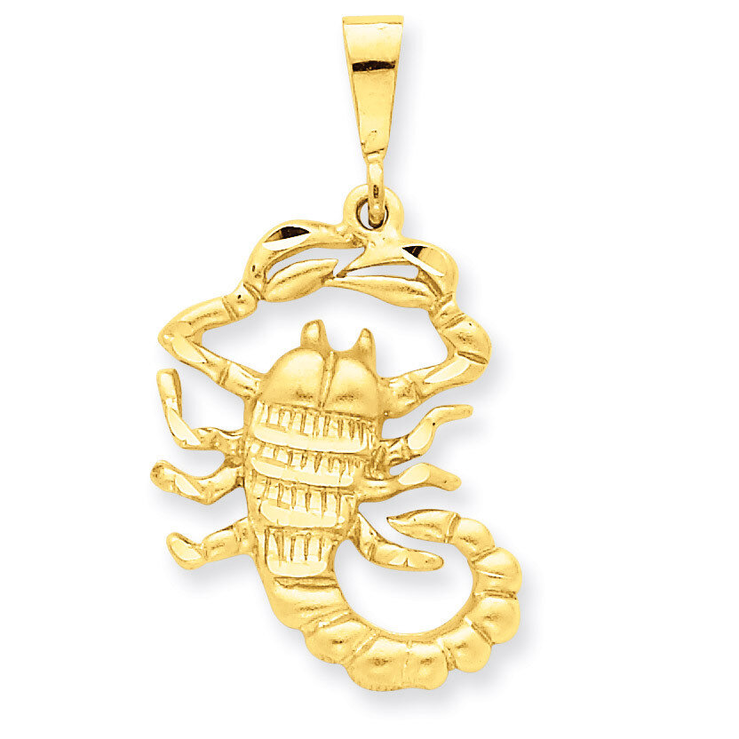 Scorpio Zodiac Charm 14k Gold C471, MPN: C471, 883957015712