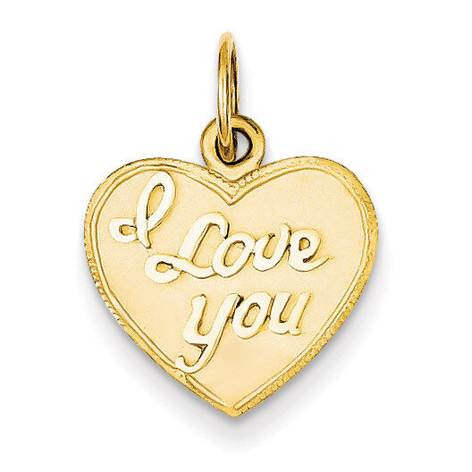 Heart Pendant 14k Gold C60, MPN: C60, 883957861340