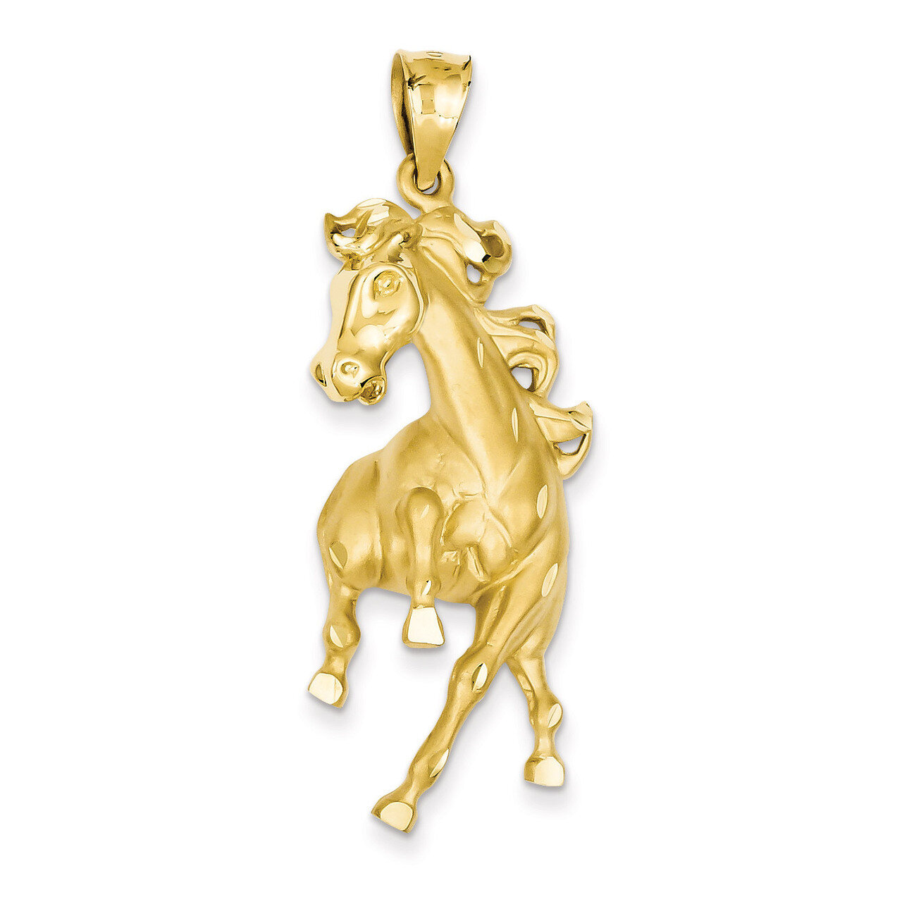 Horse Pendant 14k Gold C98