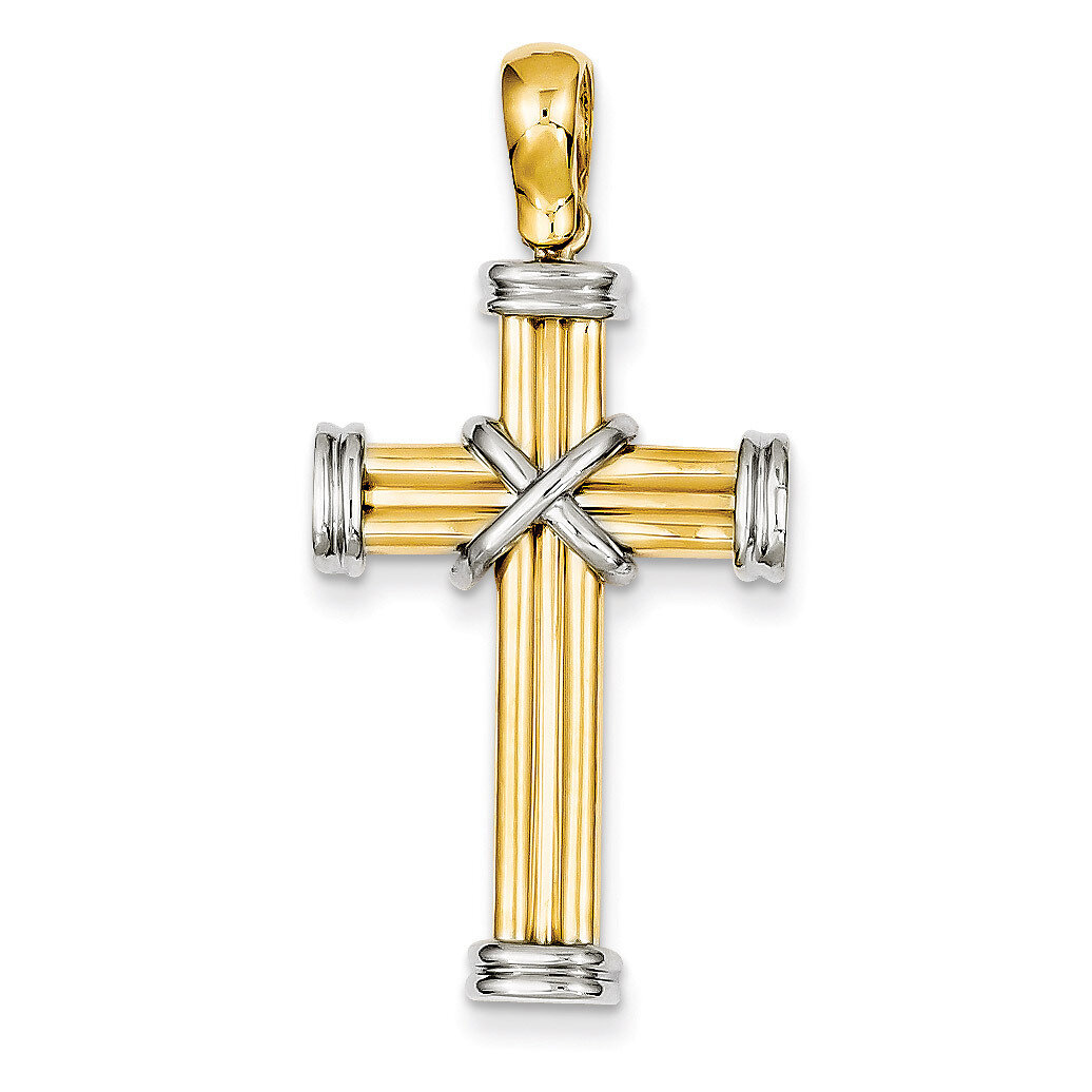 Latin Cross Pendant 14k Two-Tone Gold CG17, MPN: CG17, 883957136431