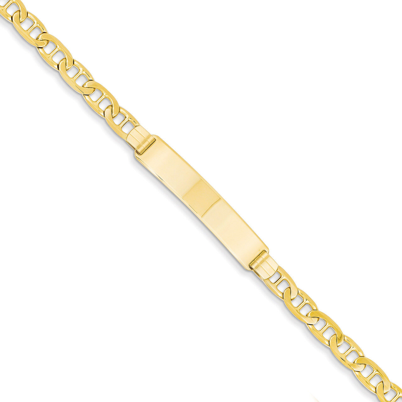 Anchor ID Bracelet 7 Inch 14k Gold CGL140ID-7
