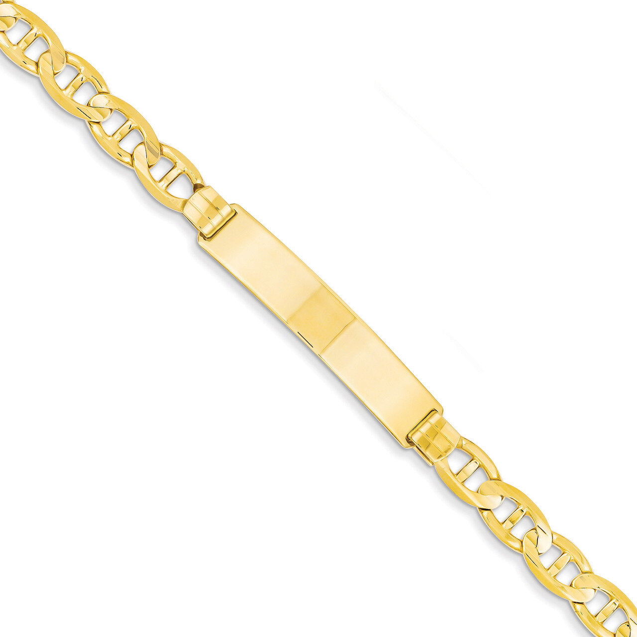Anchor ID Bracelet 8 Inch 14k Gold CGL180ID-8