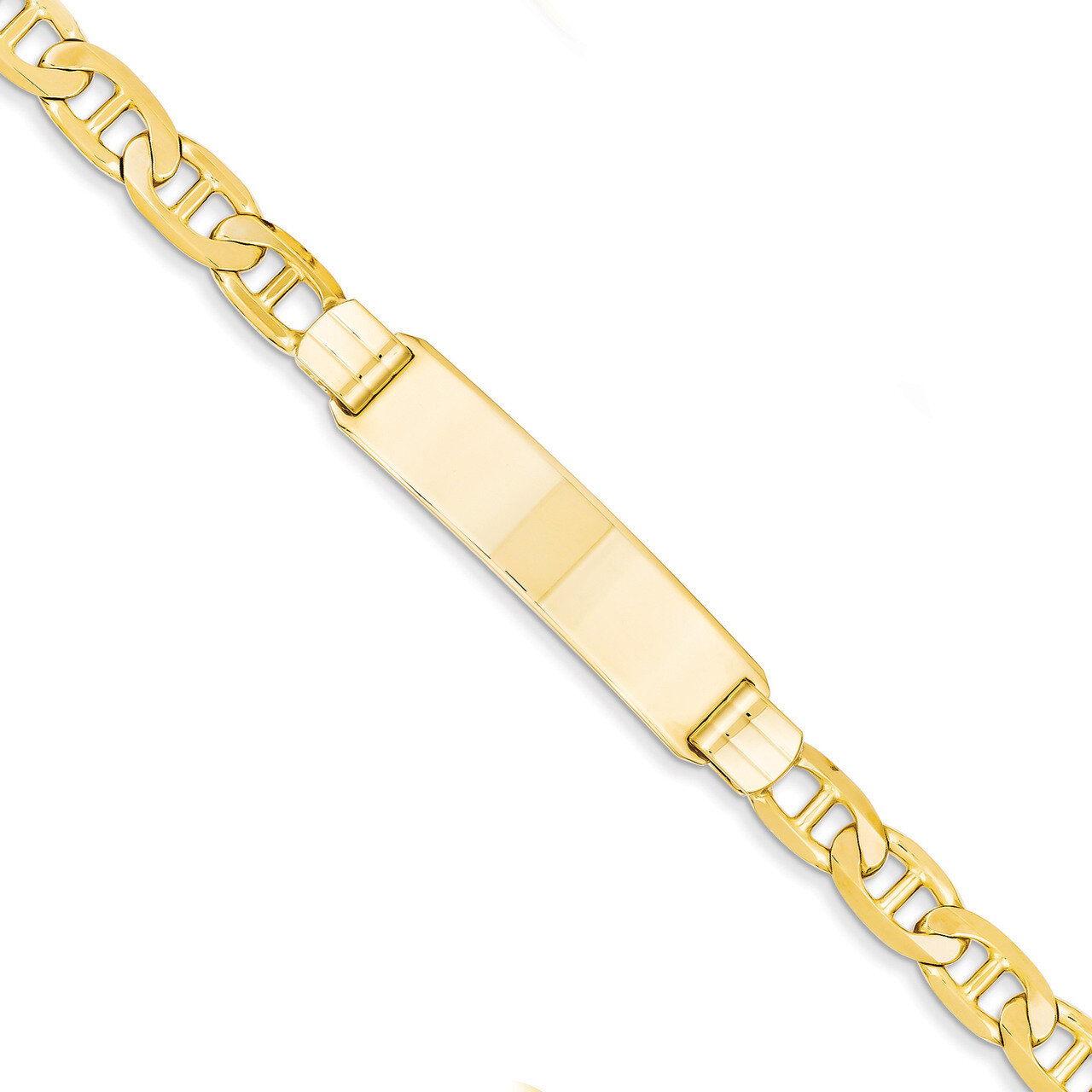 Anchor Link ID Bracelet 8 Inch 14k Gold CGL200ID-8