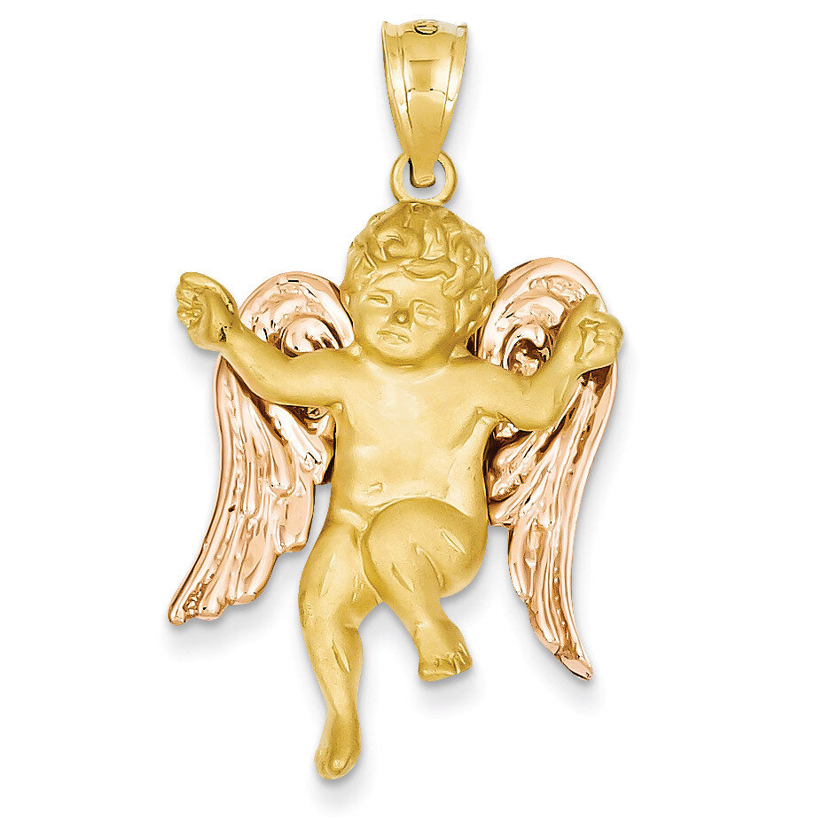 Angel Pendant 14k Two-Tone Gold D1, MPN: D1, 883957278124