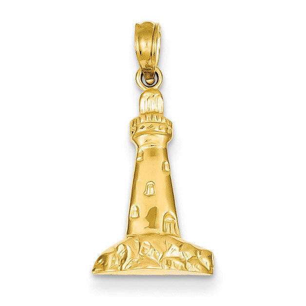 Cape May Lighthouse Charm 14k Gold D1345