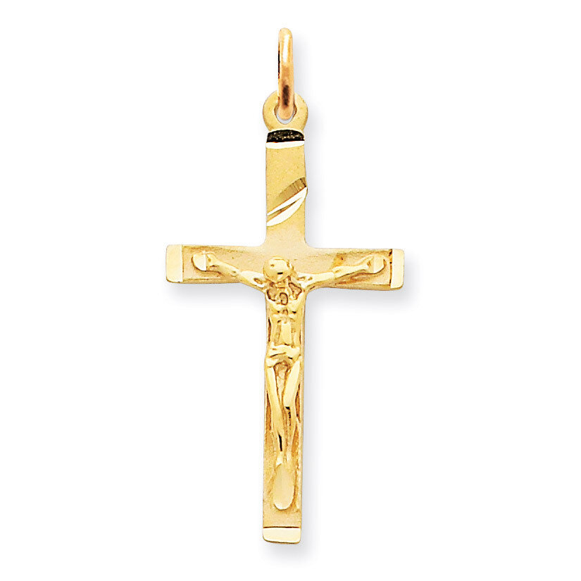 Crucifix Pendant 14k Gold D172, MPN: D172, 886774092461