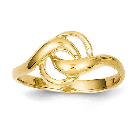 Free Form Ring 14k Gold D3102