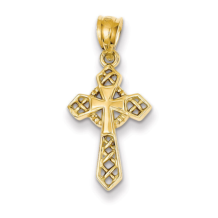 Celtic Cross Pendant 14k Gold D863