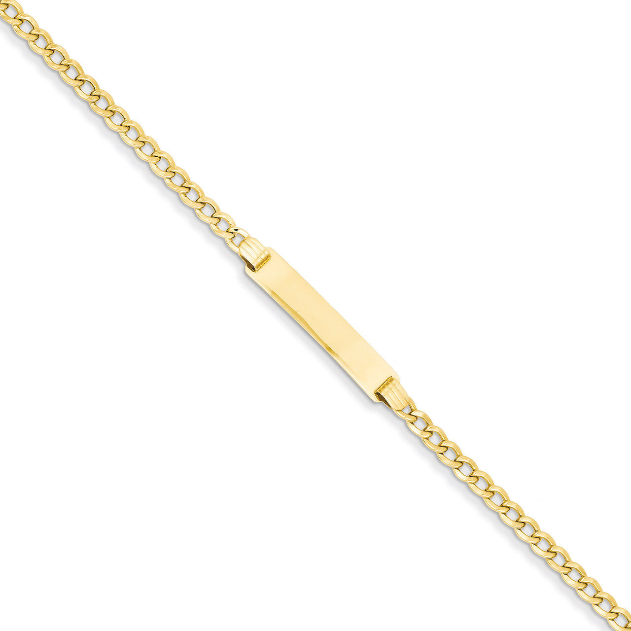 ID Bracelet 7 Inch 14k Gold DCID106-7, MPN: DCID106-7, 886774989945