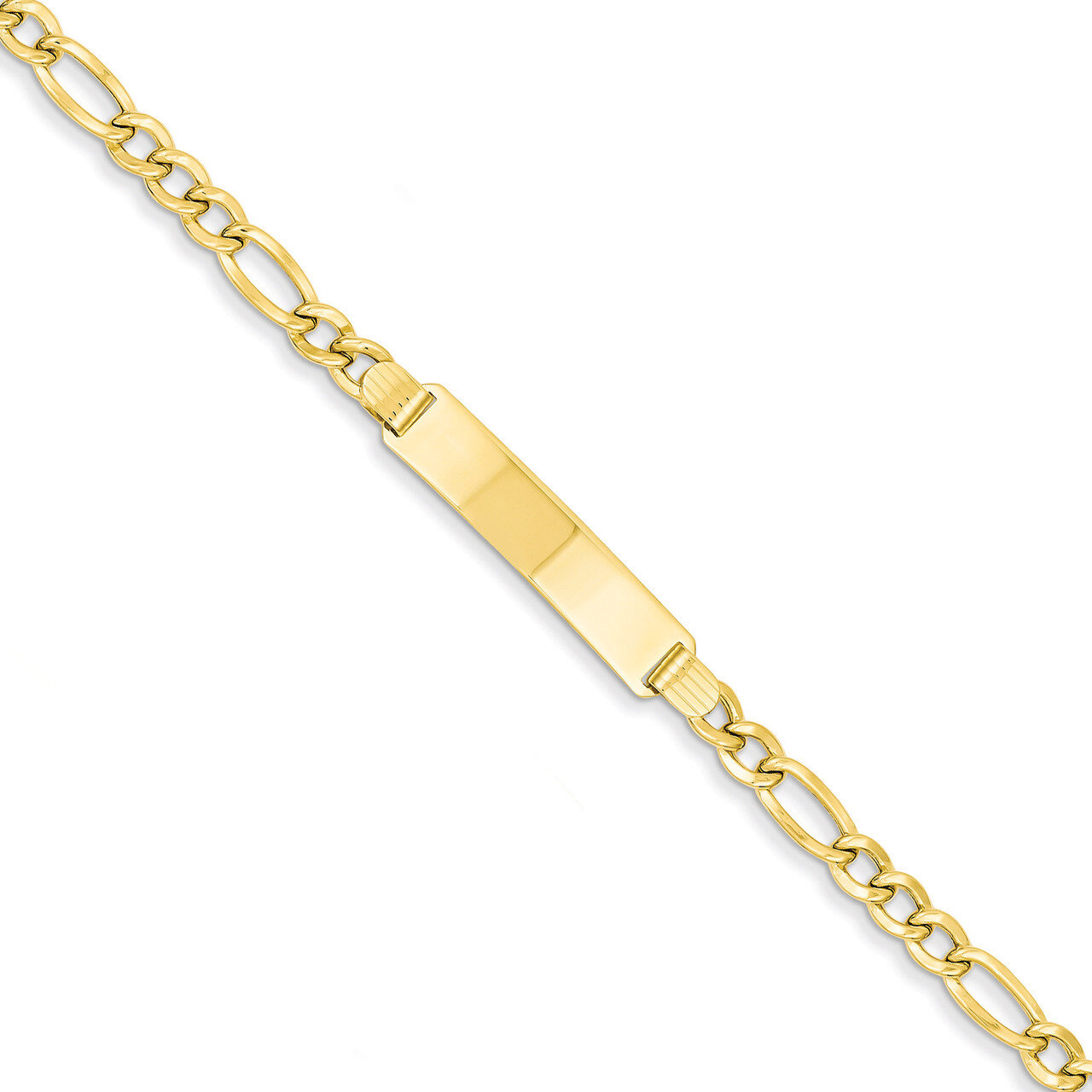 ID Bracelet 7 Inch 14k Gold DCID108-7