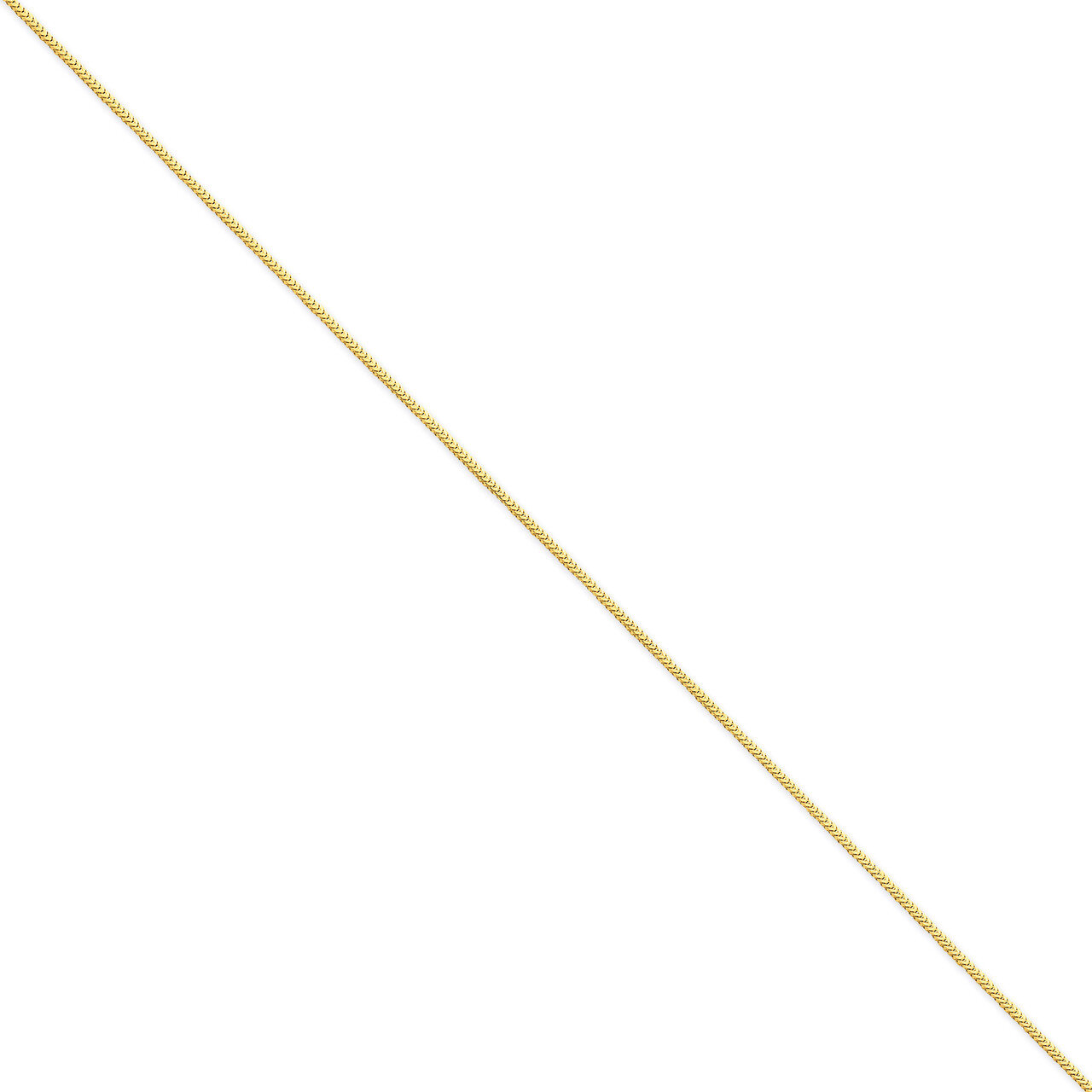 1.0mm Franco Chain 20 Inch 14k Gold FRA035-20, MPN: FRA035-20, 886774433233