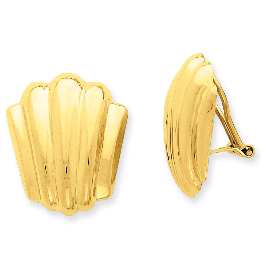 Non-pierced Fancy Earrings 14k Gold H640, MPN: H640, 658226125535