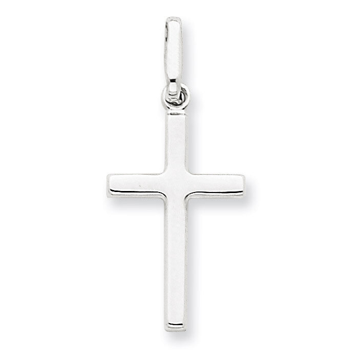 Hollow Cross Pendant 14k White Gold K1172, MPN: K1172, 869786341031