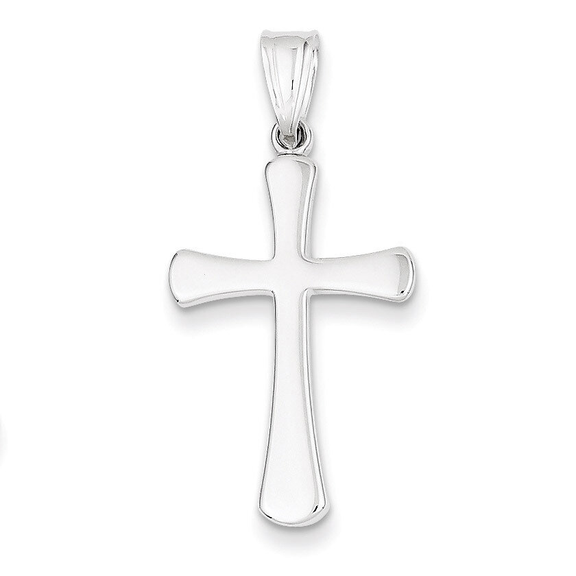 Hollow Cross Pendant 14k White Gold K1182, MPN: K1182, 869786289265