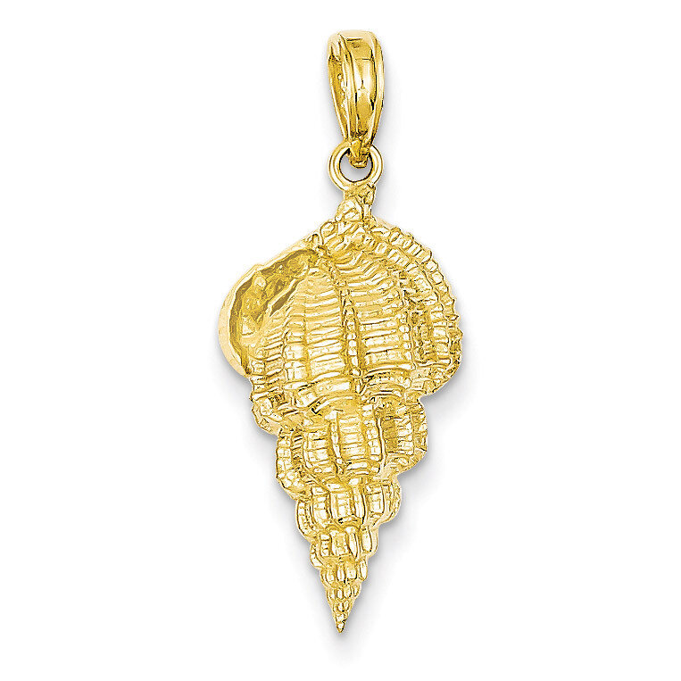 Conch Shell Pendant 14k Gold K2912
