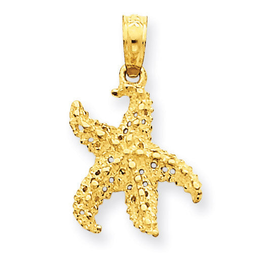Starfish Pendant 14k Gold K2951
